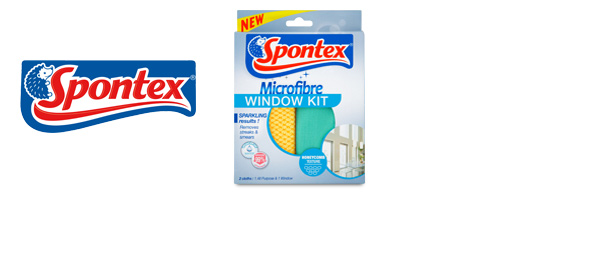 Spontex Microfibre Cleaning Kits