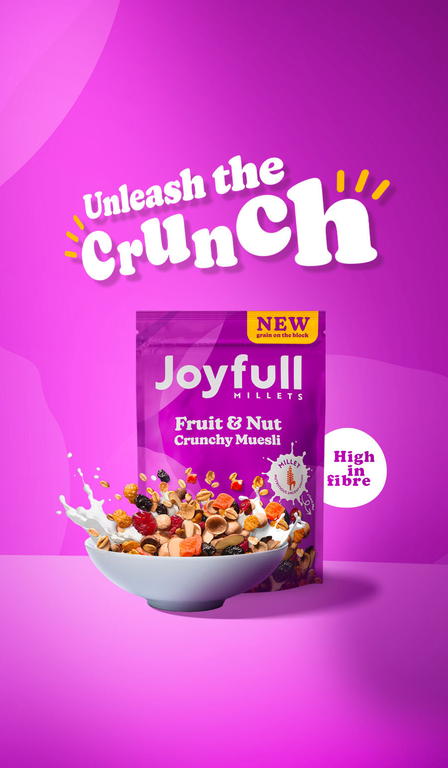 Shopmium NEW Joyfull Millets Crunchy Muesli