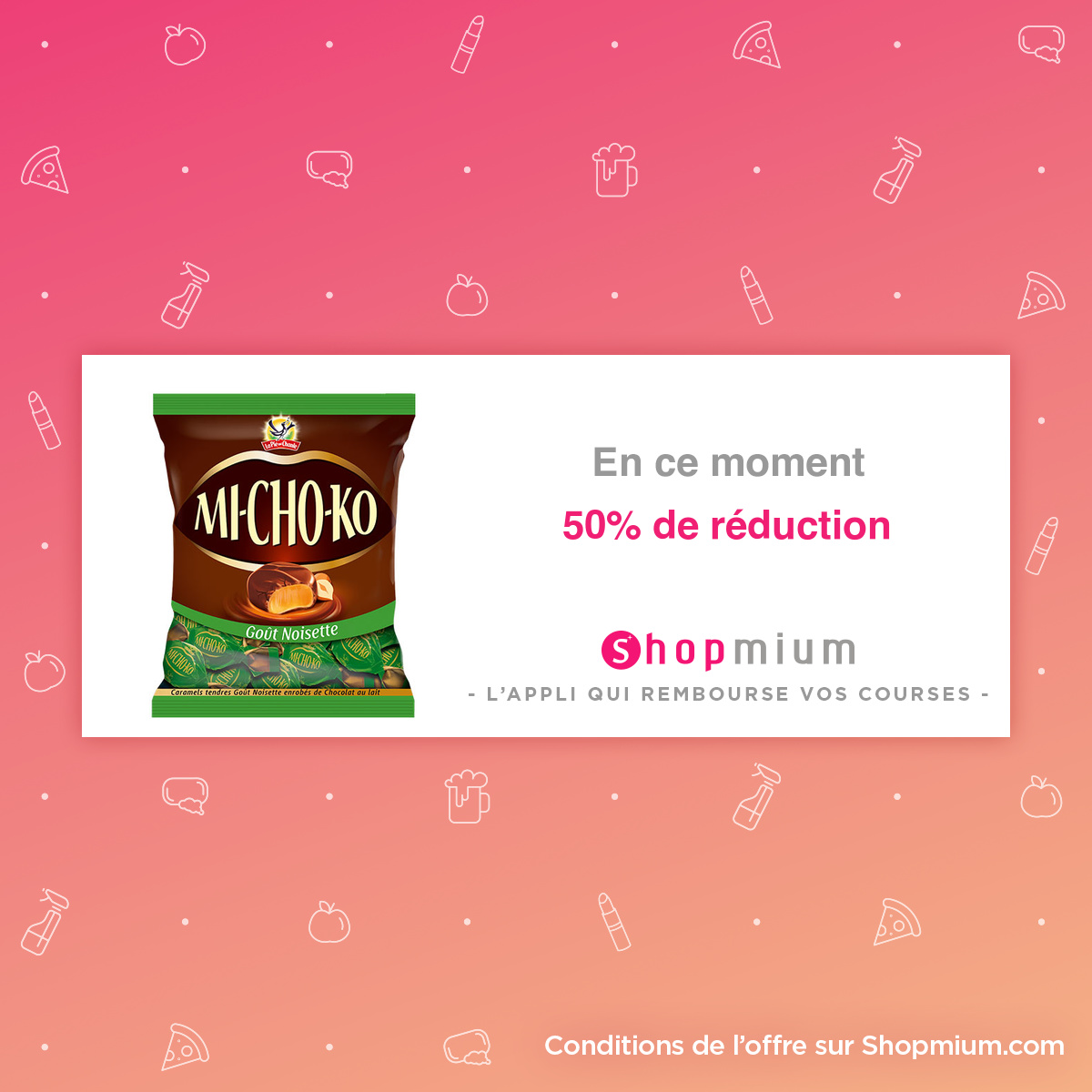 Shopmium | Michoko goût noisette