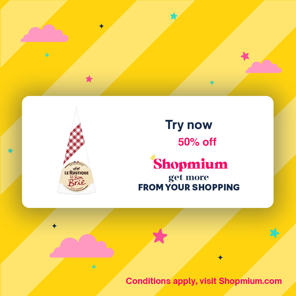 Shopmium | Le Rustique Le Bon Brie 200g