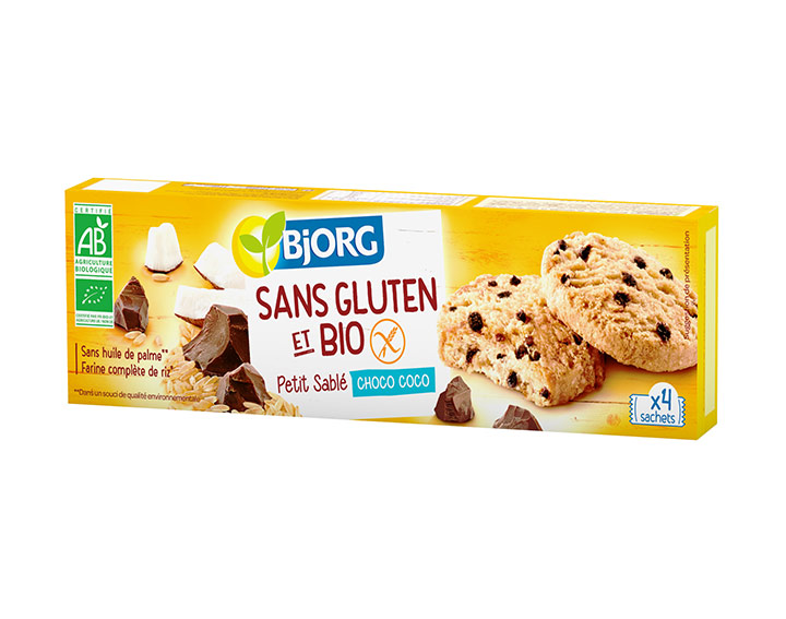 Petits Sablés chocolat coco x4