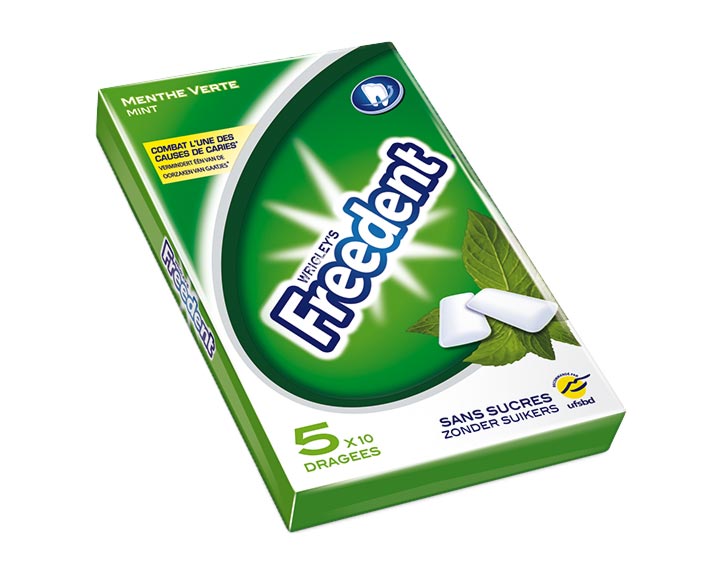 Freedent Multipack Dragées Menthe Verte