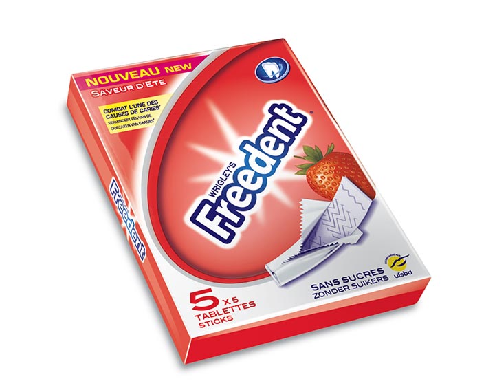 Freedent Multipack Sticks Saveurs d'Eté