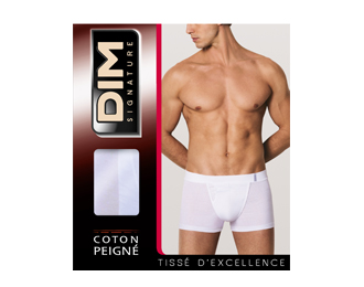 Boxer en Coton Peigné