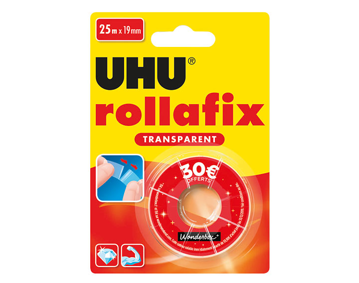 Ruban transparent recharge 25mx19mm