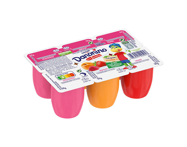 Framboise-Abricot-Fraise 50Gx6