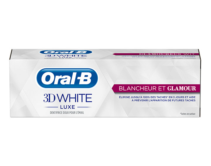 3D White Luxe Blancheur et Glamour - 75ml