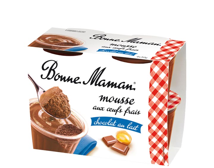 Mousse aux oeufs frais au Chocolat au lait
