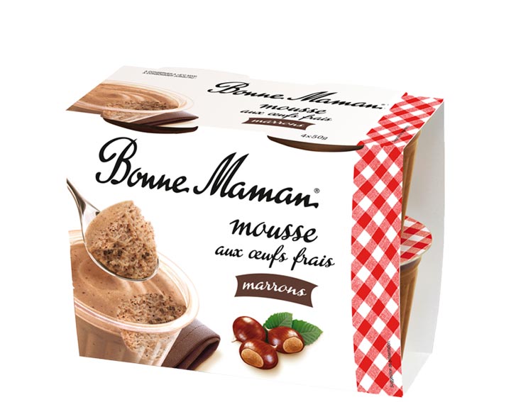 Mousse aux oeufs frais aux Marrons