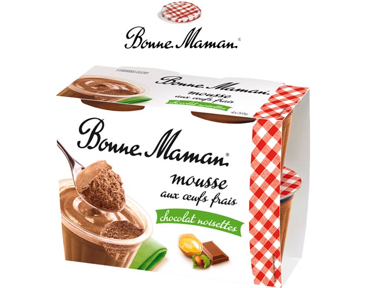 Mousse aux oeufs frais au Chocolat Noisettes