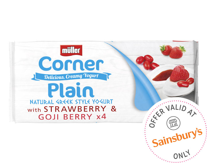 Strawberry & Goji Berry compote 4x120g