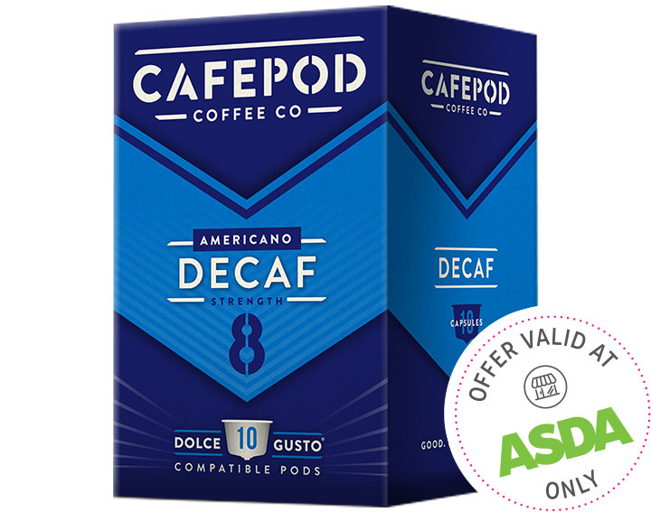Decaf 10 capsules 70g