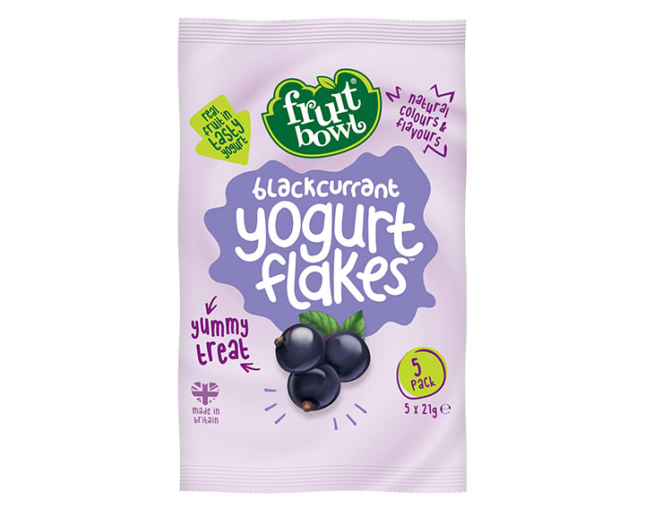 Blackcurrant Yogurt Flakes 6x21g