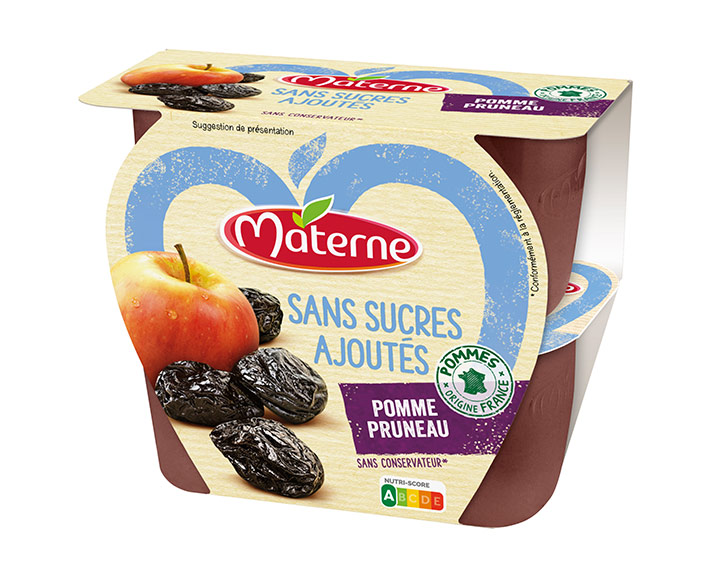 Pomme Pruneau 4x100g
