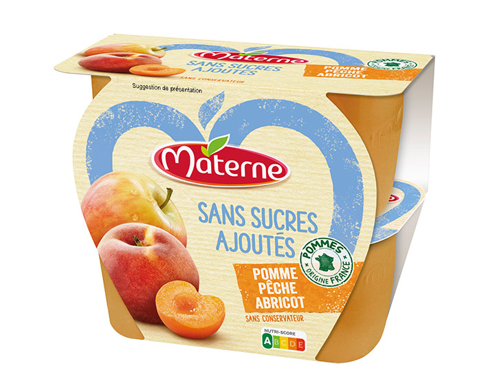 Pomme Pêche Abricot 4x100g