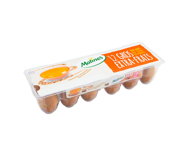 12 Gros Œufs Extra-Frais MATINES