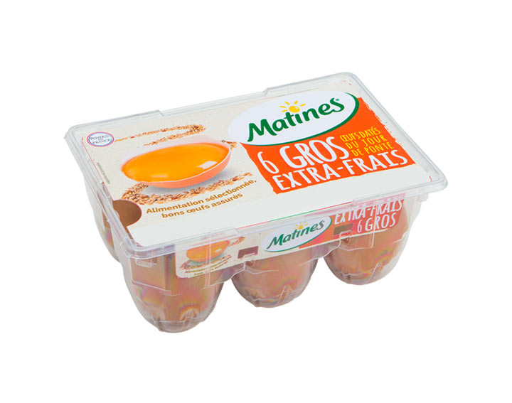 6 Gros Œufs Extra-Frais MATINES