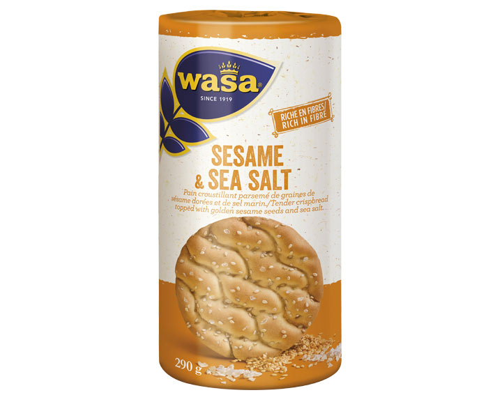 Wasa Runda Sésame et Sel de Mer 290g