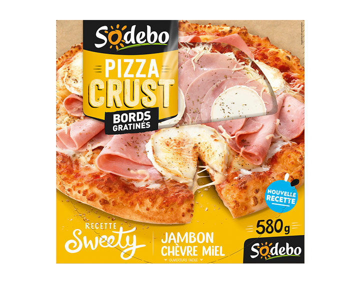 Jambon, chèvre, miel