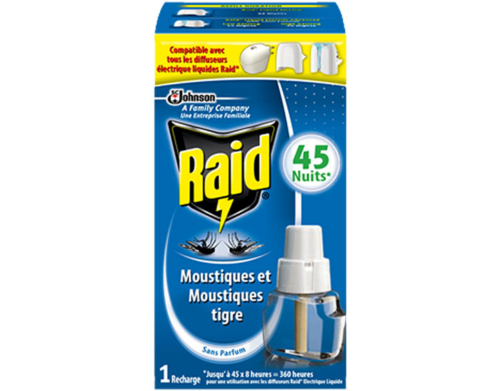 Raid® Recharge électrique liquide 45 nuits