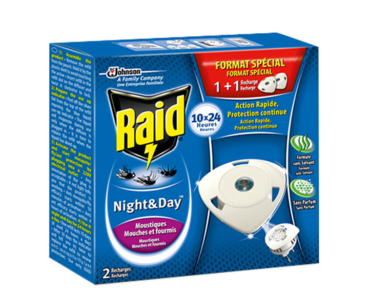 Raid® Night & Day™ - Double Recharges