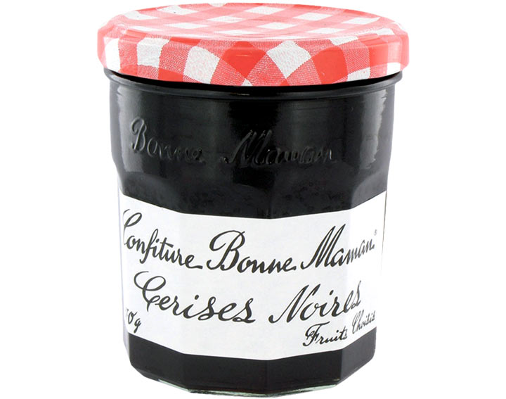 La confiture de Cerises Noires Bonne Maman 