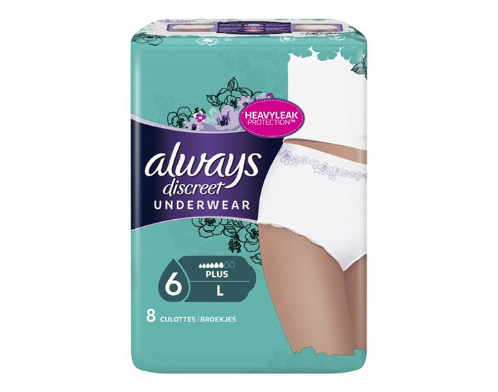 Plus, taille L - 6 gouttes (x8)