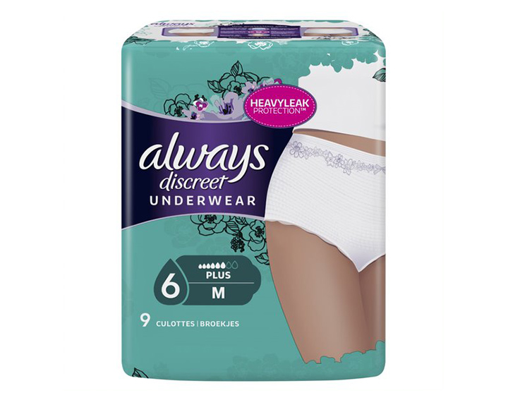 Plus, taille M - 6 gouttes (x9)