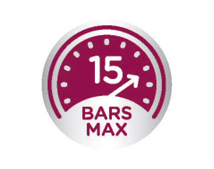 15 bars de pression, la garantie d'un espresso de qualité professionnelle et d'une crème onctueuse