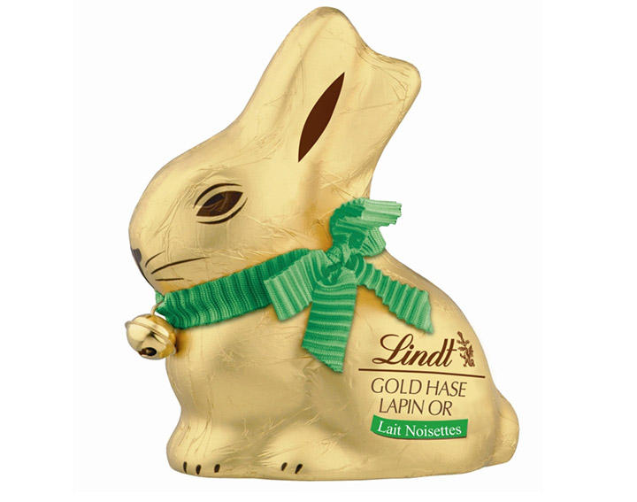 Lapin Or Chocolat Noisettes 100g