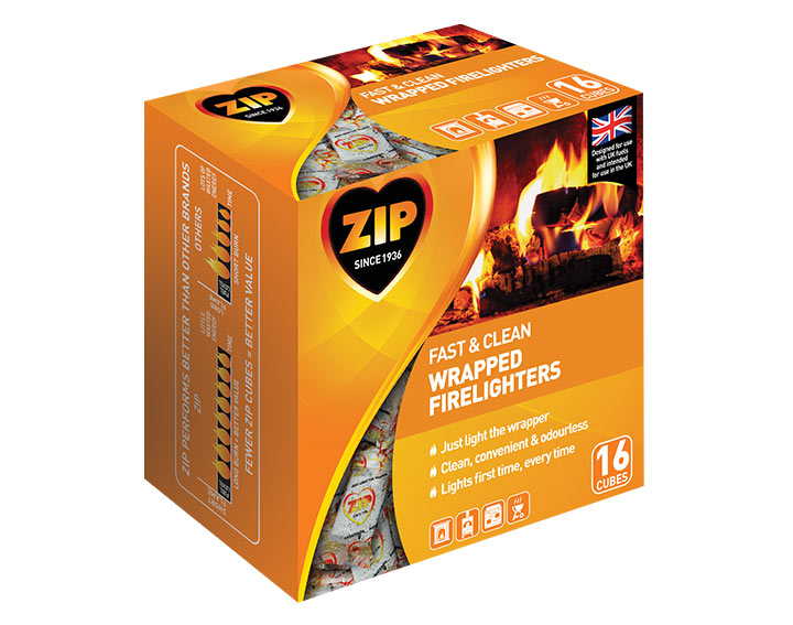 Wrapped Firelighters 16 cubes