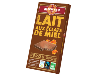 Lait éclats de miel