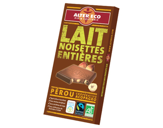 Lait noisettes entières
