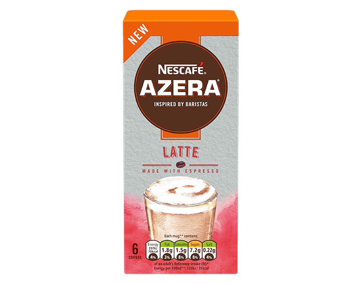 Latte, 6 sachets