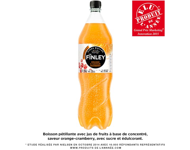 FÏNLEY Orange & Saveur Cranberry 1,5L