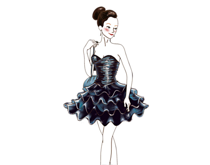 Pour ma robe noire préférée !