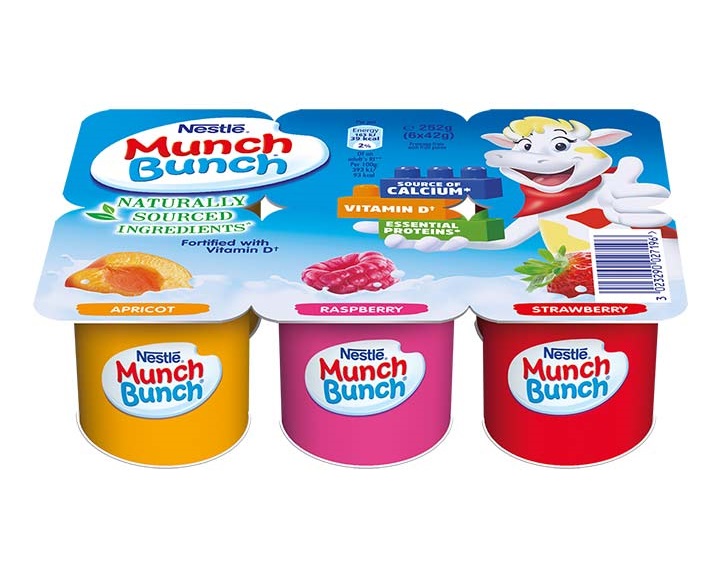 Apricot, Raspberry, Strawberry 6x42g