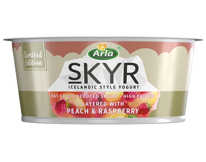 Skyr Peach & Raspberry 150g