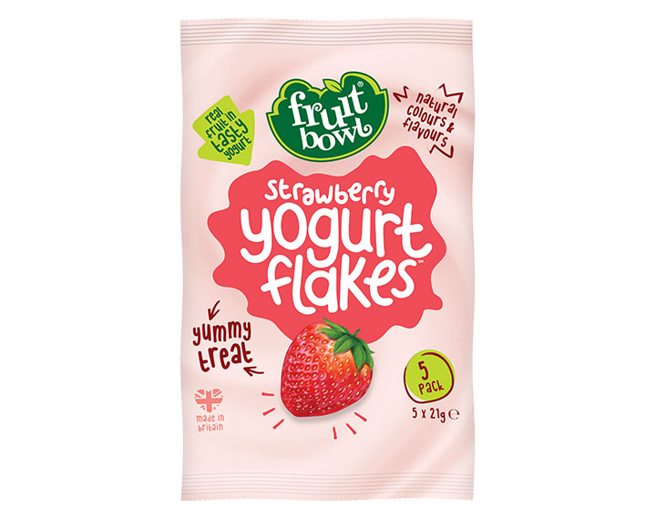 Strawberry Yogurt Flakes 5x21g