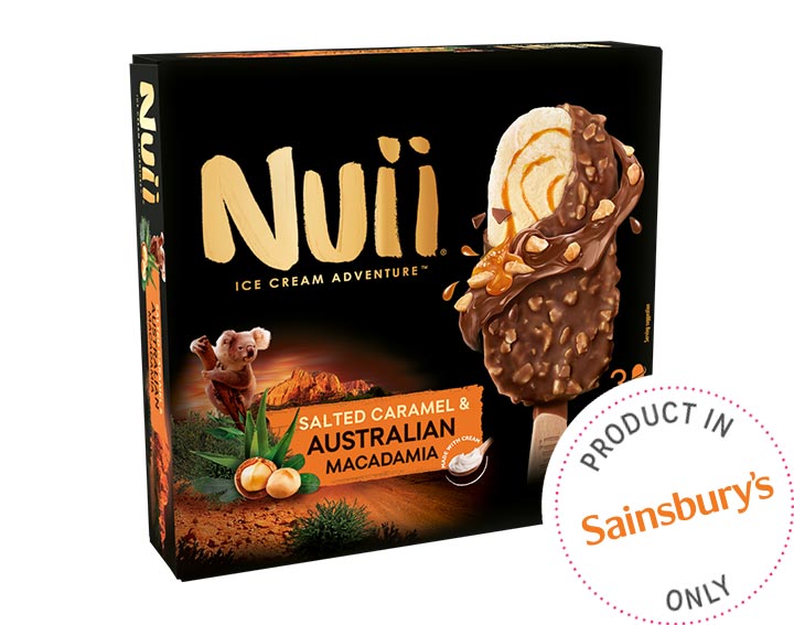 Salted Caramel & Australian Macadamia 3x90ml