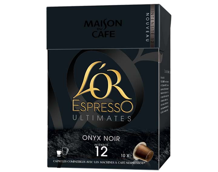Capsules L'OR EspressO Onyx Noir