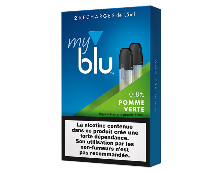 Saveur Pomme verte (0%, 0,8% ou 1,6%)