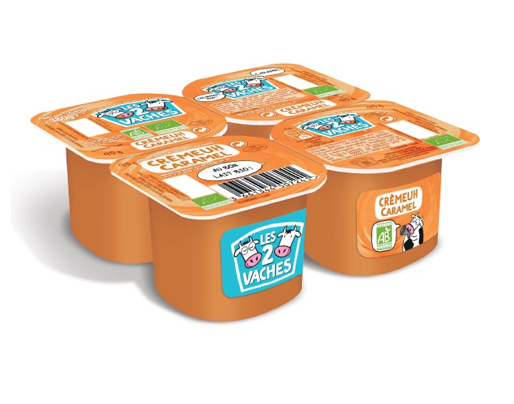 Les 2 Vaches - Crèmeuh dessert Caramel