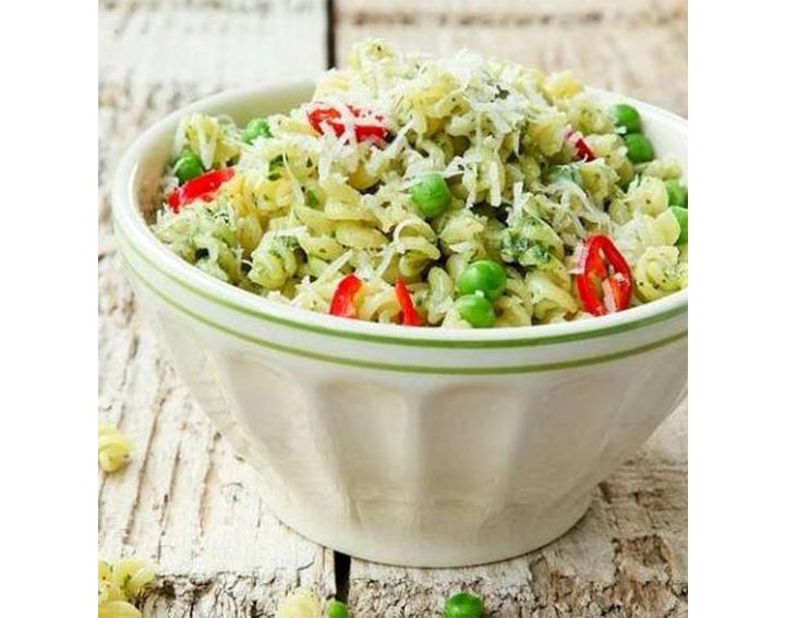 Pâtes aux petits pois et pesto
http://www.bonduelle.fr/recettes/pates-aux-petits-pois-et-pesto