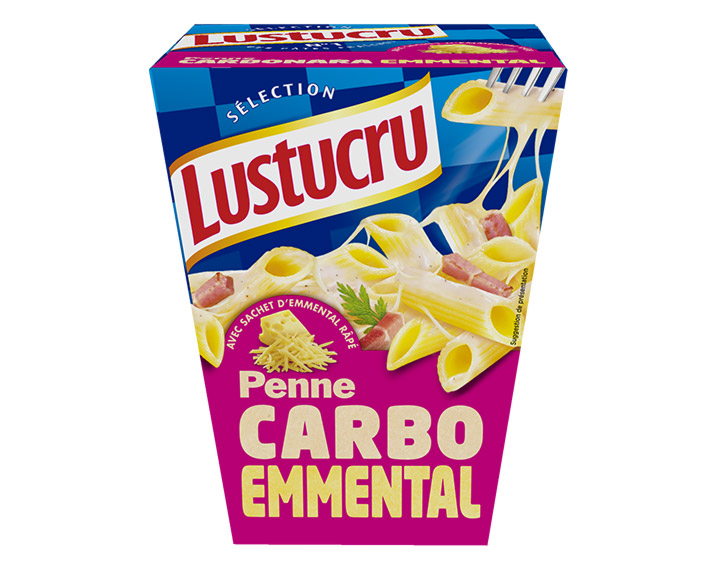 Penne Carbo Emmental + sachet d'emmental râpé