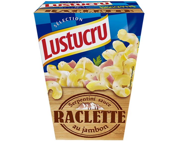 Serpentini sauce Raclette au Jambon