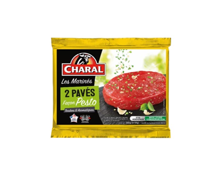 2 Pavés Marinés façon Pesto (2x130g)