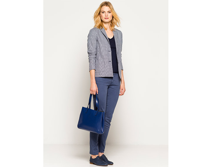 Sac tote femme cuir coloré, DALLON - 95€