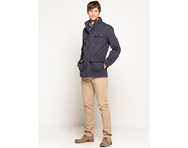 Parka homme coton canvas multipoches, DORKAS - 175€