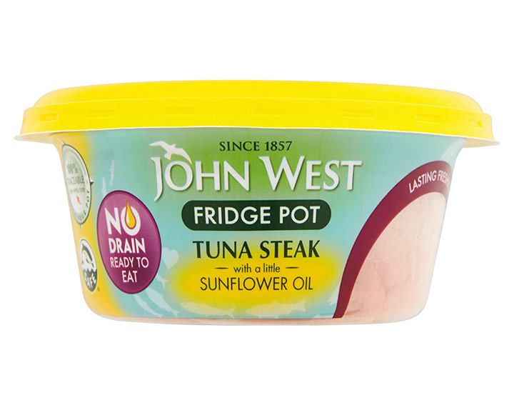 Tuna Steak with a Little Sunflower Oil 110g